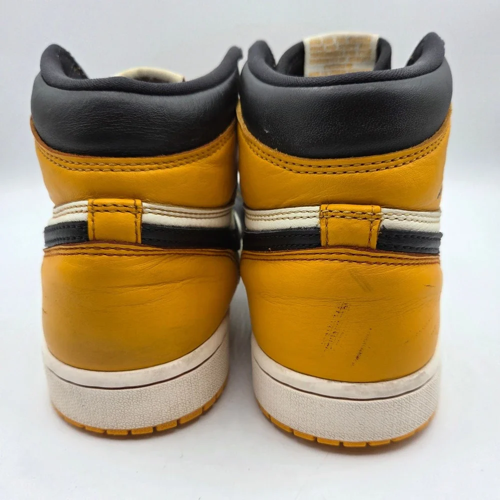 Nike Air Jordan 1 Retro High OG Taxi Yellow Toe 555088-711 Mens Size 8